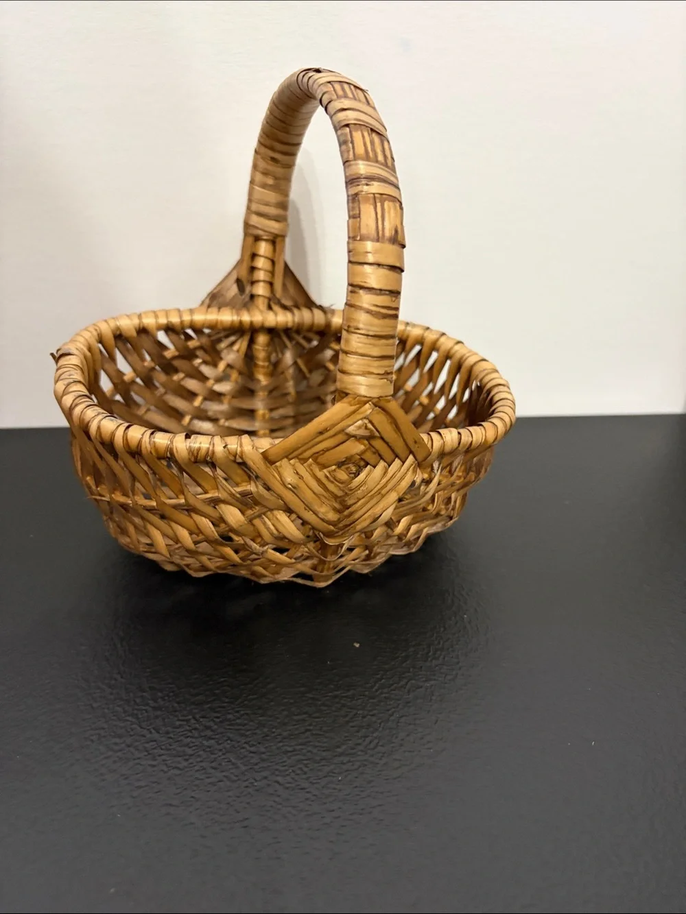 🧺 BUNDLE 🤎Mini 4” to 7” Woven Natural Rattan Basket Bundle